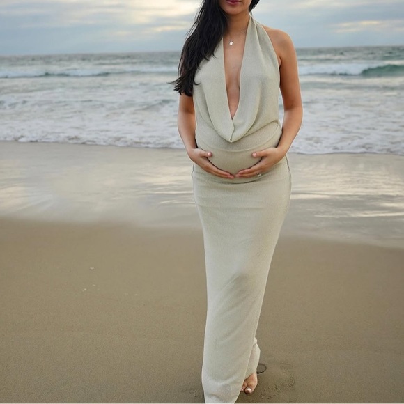 Zara Sparkly Halter Dress - Picture 8 of 8